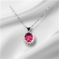 Collana Domar Gioielli Donna Collana argento 925 in Argento Cubic Zirconia PZB067770 - PZB067770
